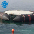 Long term use ship launching rubber airbag used in shipyard